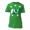 Green t shirt design for pakistan independence day