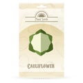 Pack of Cauliflower seeds icon