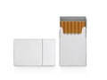 Pack of cigarettes isolated on white background Royalty Free Stock Photo