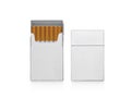 Pack of cigarettes isolated on white background Royalty Free Stock Photo