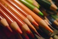 A pack of color pencils