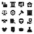 Pack of Crime and Law Icons