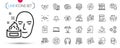 Pack of Internet report, Best buyers and Gears line icons. Pictogram icon. Vector