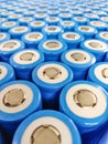 A pack of lithium cells pattern Royalty Free Stock Photo