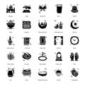 Pack of Ramadan Glyph Icons