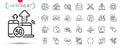 Pack of Screwdriverl, Approved and Chemistry dna line icons. Pictogram icon. Vector