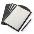 Pack of tracing carbon paper isolated on white background Royalty Free Stock Photo