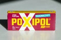Pack of transparent glue Poxipol
