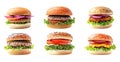 Pack of Zinger or Patty Burger on Transparent Background Royalty Free Stock Photo