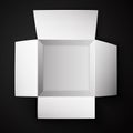 Package Box Opened Royalty Free Stock Photo