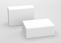 Package Cardboard Sliding drawer white Box. For small items, matches, and other things