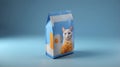 Package design for cat food, Ideal for cat food brands marketable packaging. Suitable for online and offline marketing materials