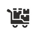 Package moving icon