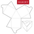 Package template for bakery food or Other items