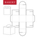 Package template for bakery food or Other items