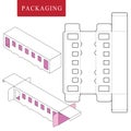 Package template transportation concept.Package Template.