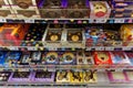 Packaged Cakes in Shop Display