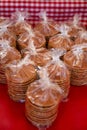 Packaged Stroopwaffels as Gifts Royalty Free Stock Photo