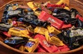 Packages of Assorted Candy Bars