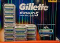 Packages of Gillette Razor Blades