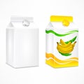 Banana juice package