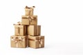 packaging boxes, gift boxes with kraft paper