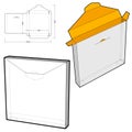 Packaging Envelope and Die-cut Pattern.