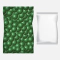 Packaging green peas