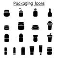 Packaging icon set