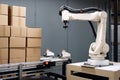 packaging and sorting robot, picking and packaging goods for shipment