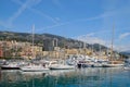 Packed Harbour at Monte Carlo Royalty Free Stock Photo