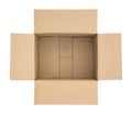 Packed or hidden inside a cardboard packaging box Royalty Free Stock Photo