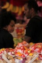 Packed vegetables on sale