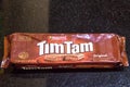 Packet of Arnotts Tim Tam chocolate biscuits