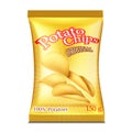 A packet of chips. Vector