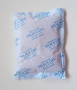 packet of silica gel desiccant Royalty Free Stock Photo
