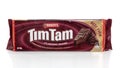 Packet of Tim Tam chocolate biscuits