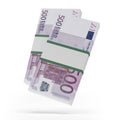 Packets of 500 Euro notes