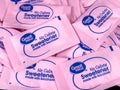 Packets of Great Value No Calorie Sweetener with Saccharin