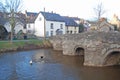 Packhorse bridge Royalty Free Stock Photo