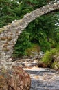 Packhorse Bridge, Carrbridge, Scotland Royalty Free Stock Photo