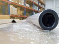 Packing accessories at workplace of industry,Stretch Wrap Industrial Strength,Roll of wrapping plastic stretch