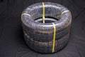 Packing automobile tires