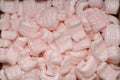 Packing foam background Royalty Free Stock Photo