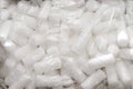 Packing foam in pocket Royalty Free Stock Photo