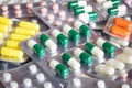 Packings of pills and capsules of medicines