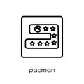 Pacman icon from Entertainment collection.