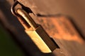 Pad Lock Rust Rusty Close up old worn Royalty Free Stock Photo