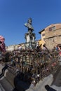 Pad locks on the Ponte Vecchiol Florence, Italy