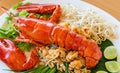 Pad thai lobster